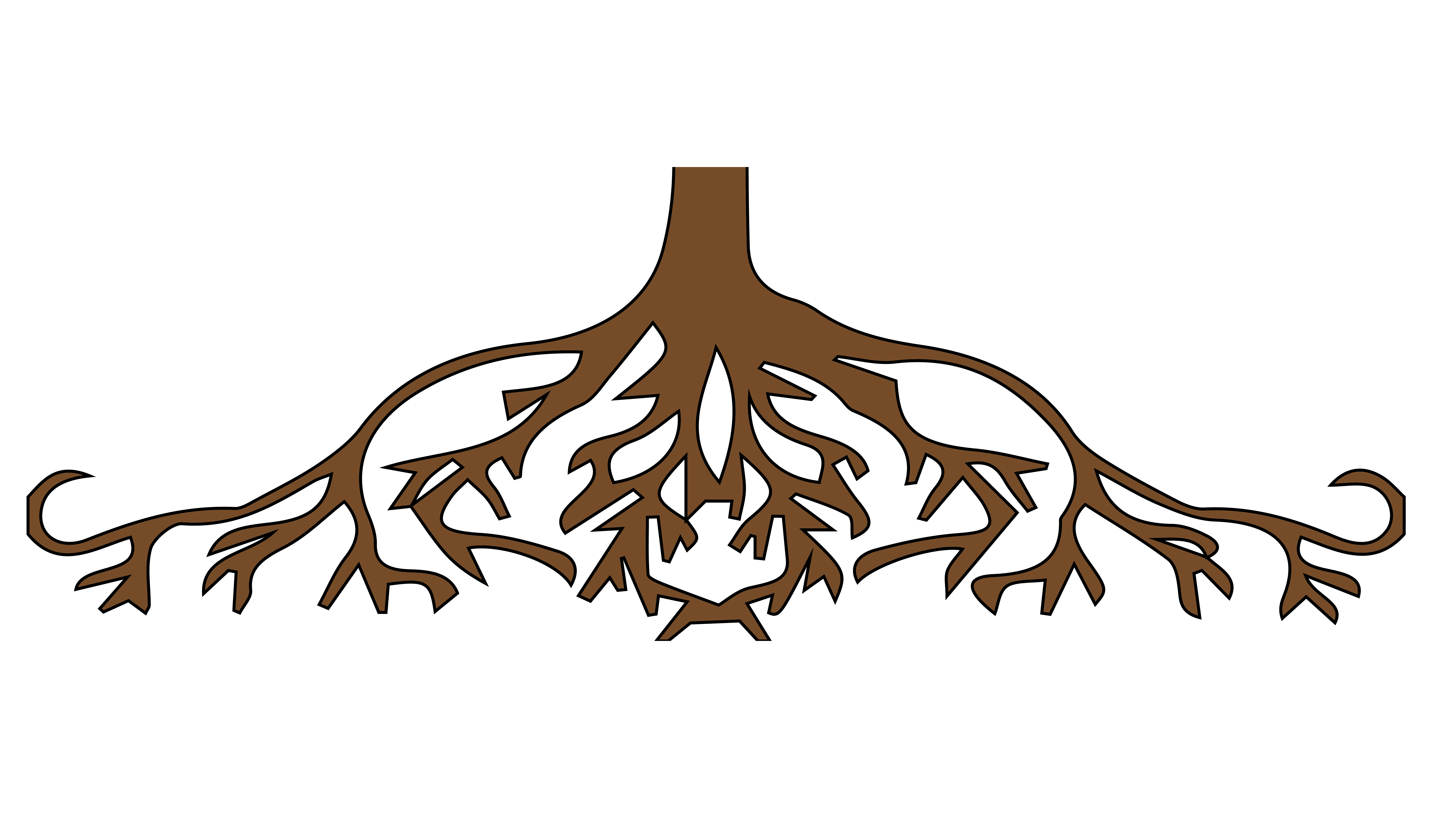 clipart trees with roots - photo #35