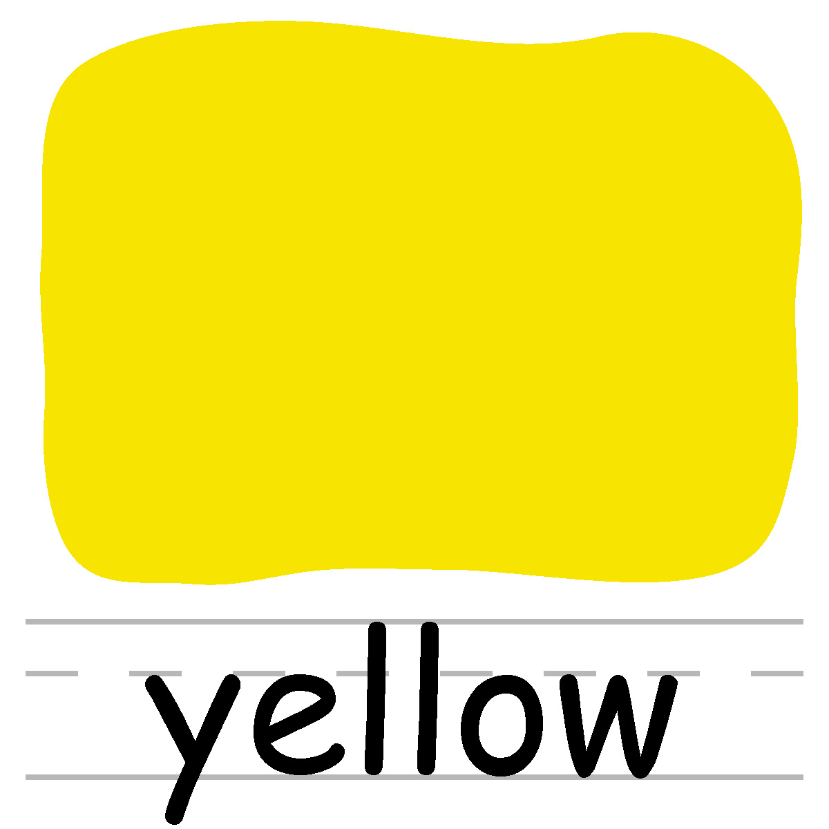 Color Yellow Clipart