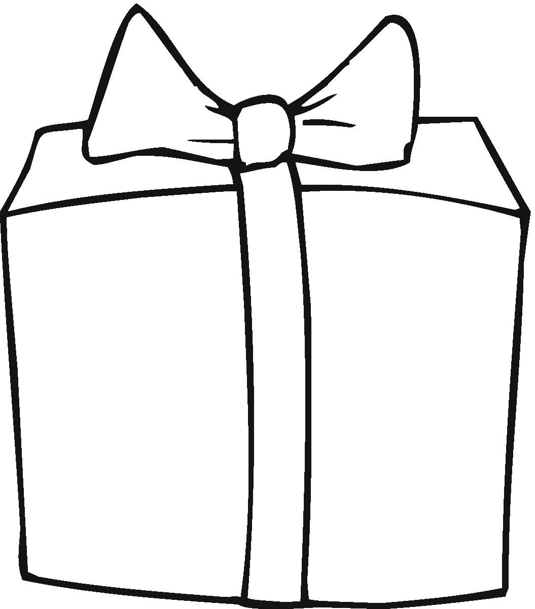 Gift Tag Outline - ClipArt Best