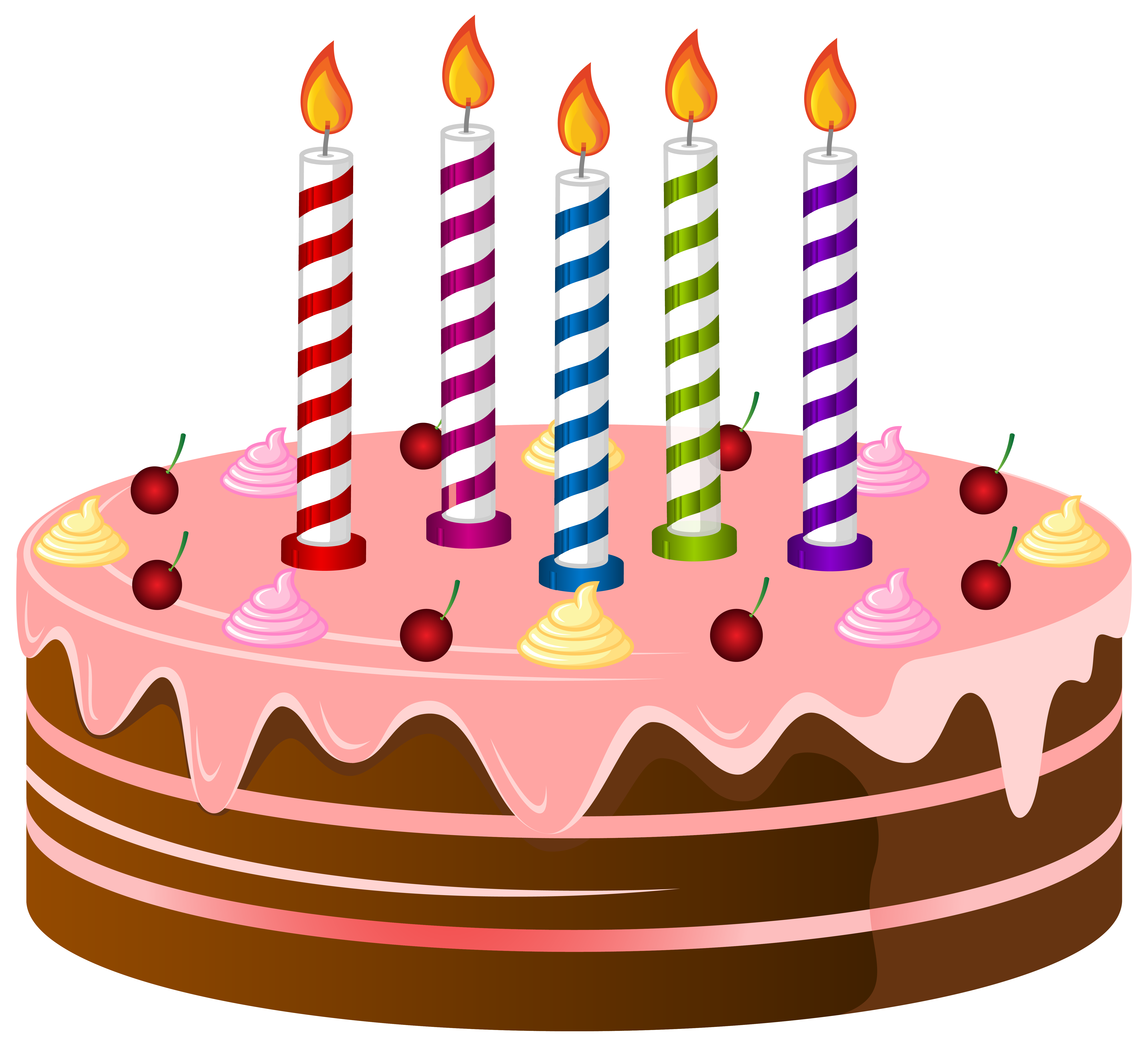 Happy Birthday Cartoon Cake - ClipArt Best