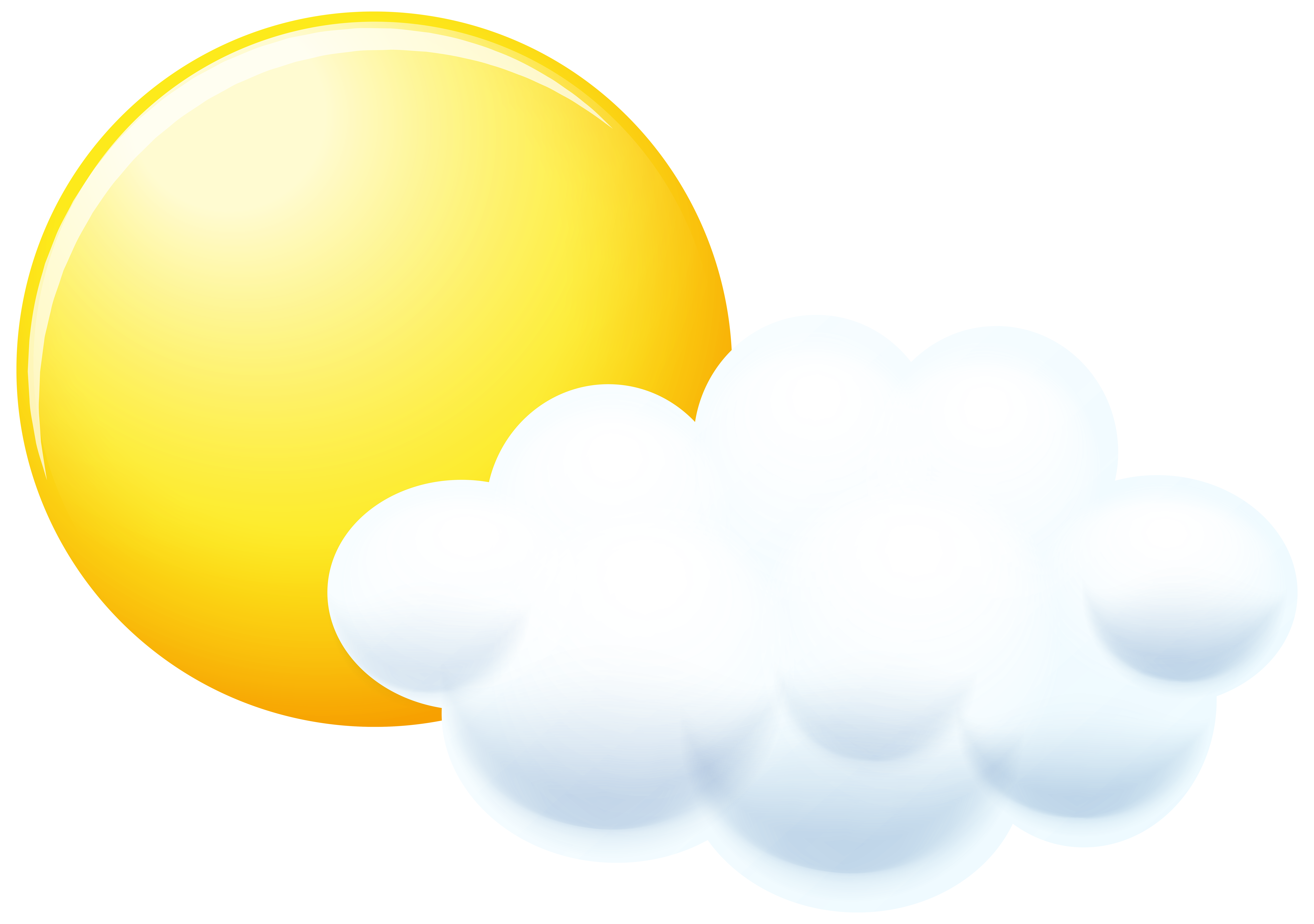 yellow cloud clipart - photo #41