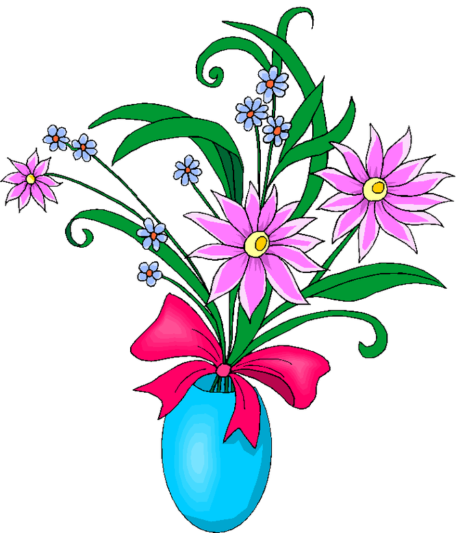 Free Drawing Of Flowers In A Vase Clipart - Free to use Clip Art ...