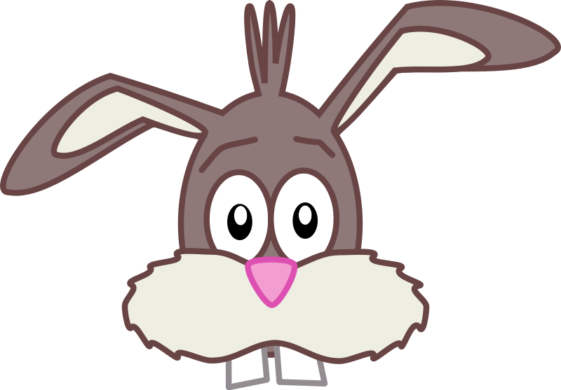 Bunny Face Clipart