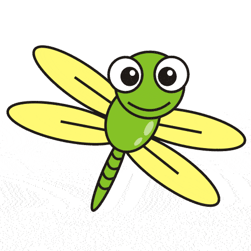 Animated Dragonfly Clipart