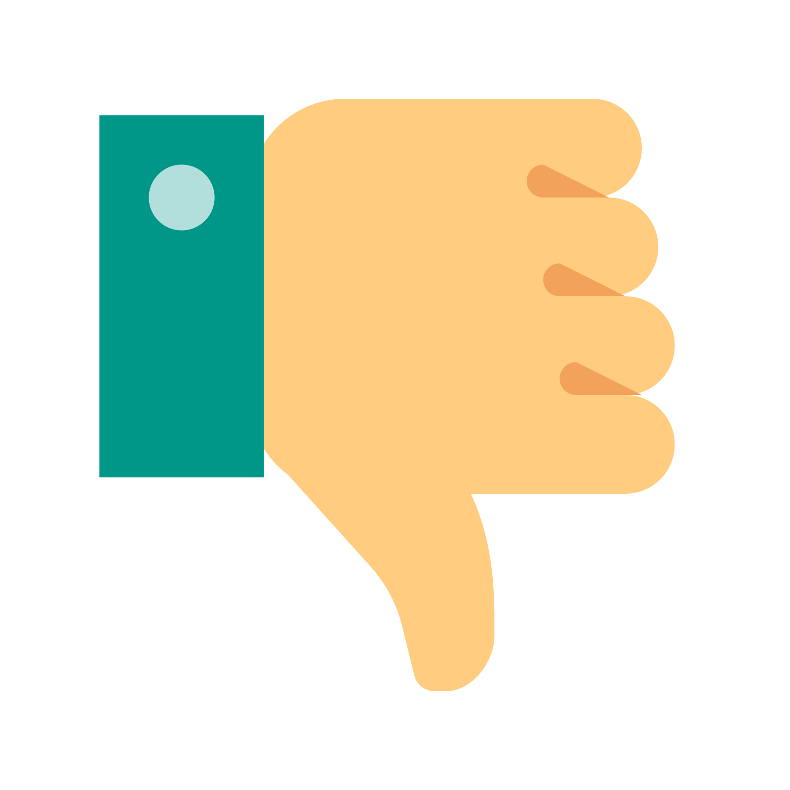 Thumbs Down Icon - Free Download at Icons8