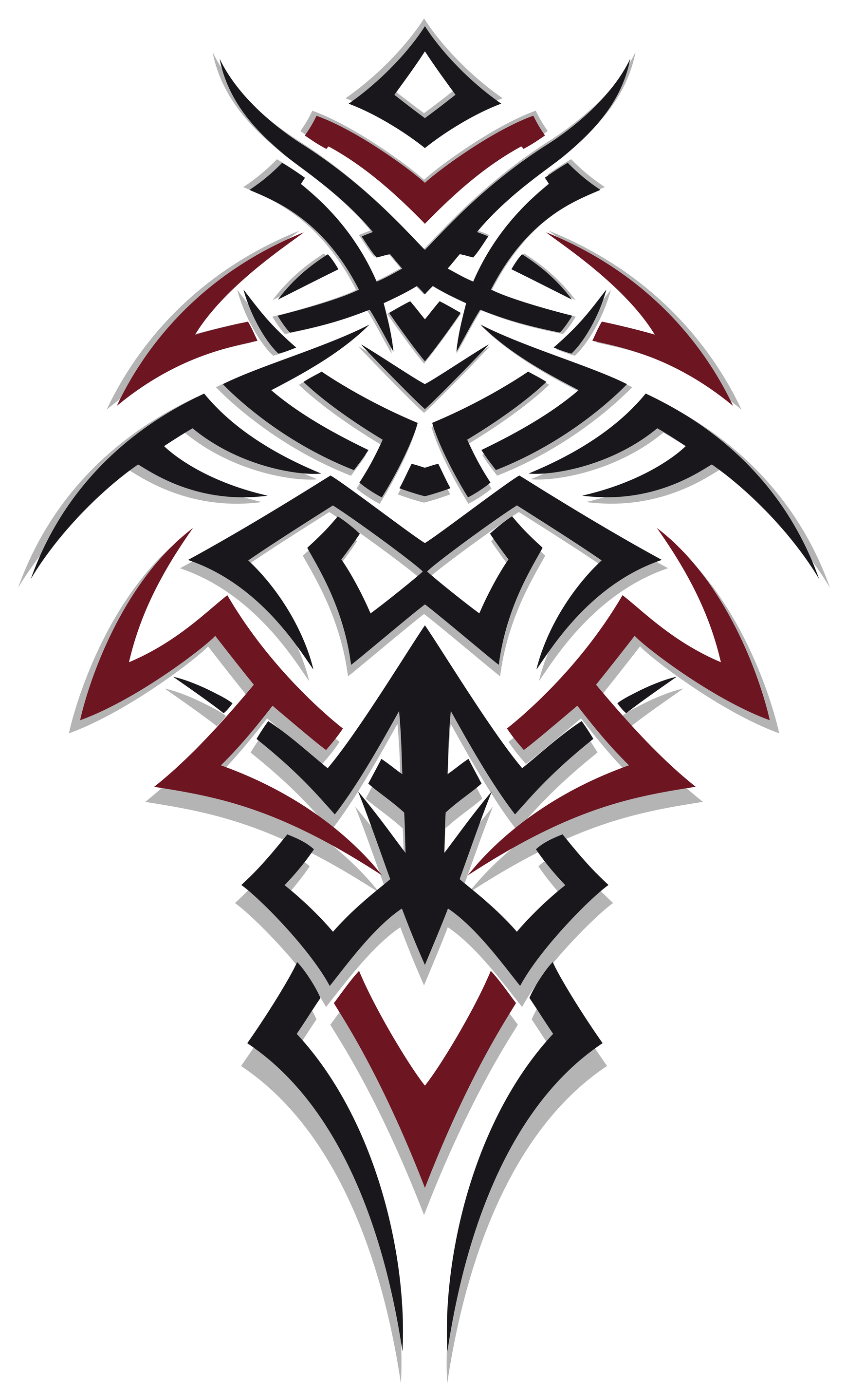 Tribal Shoulder Designs - ClipArt Best
