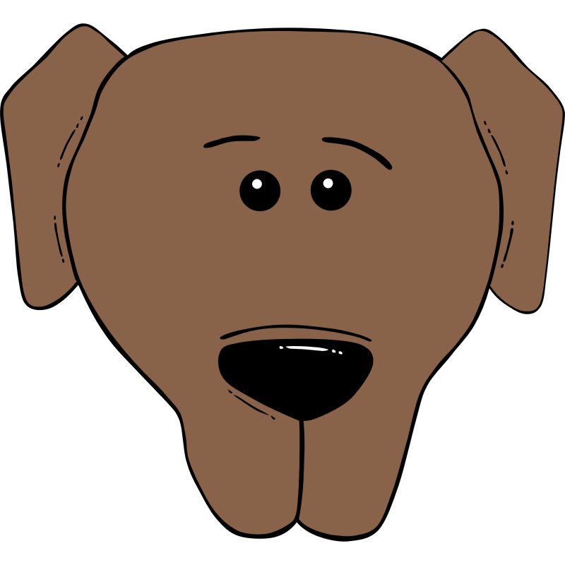 Dog Face Clip Art - Tumundografico