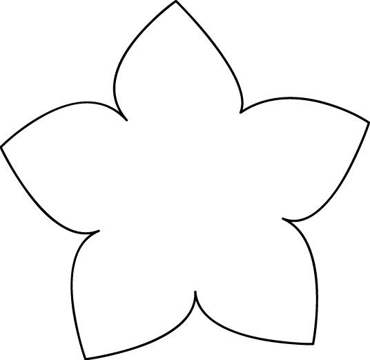 Best Photos of Simple Flower Stencil - Flower Stencil Pattern ...