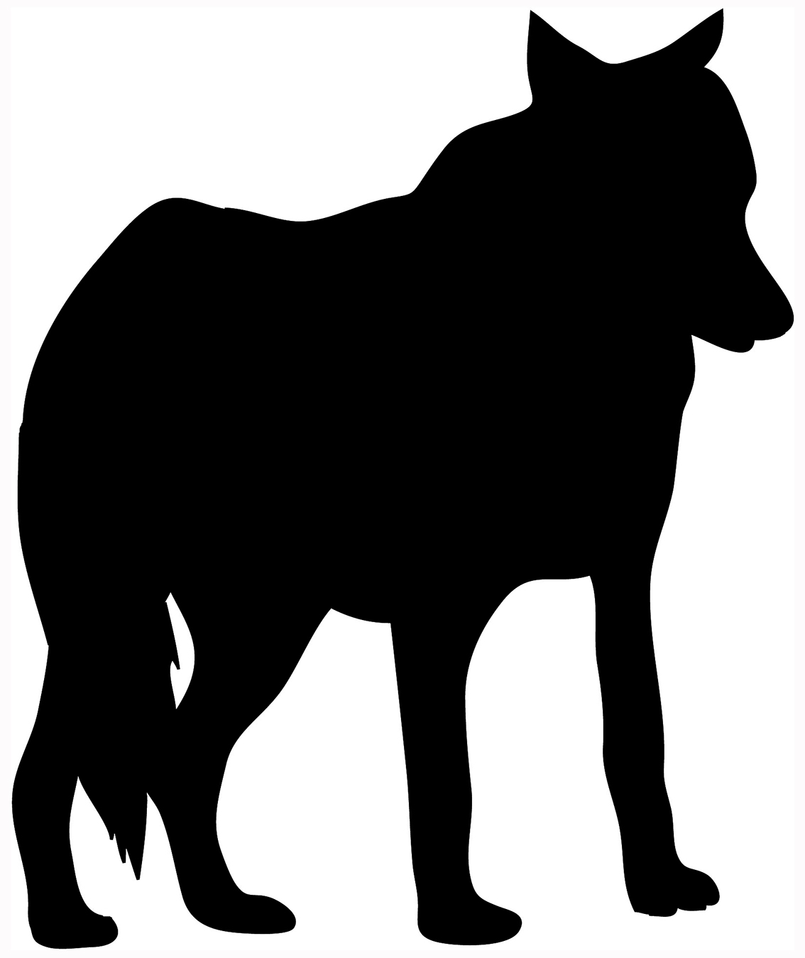 Animal Silhouettes From Our Tattoo Galleries ClipArt