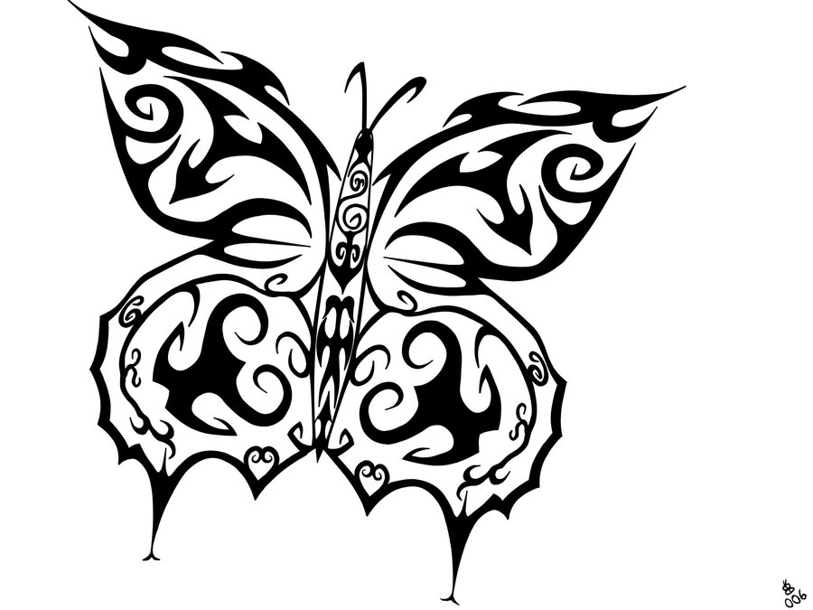 Tribal Butterfly 2