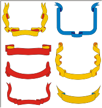 1,208 views Heraldry clipart (shields, crowns, crests, etc.) - Vector images ...