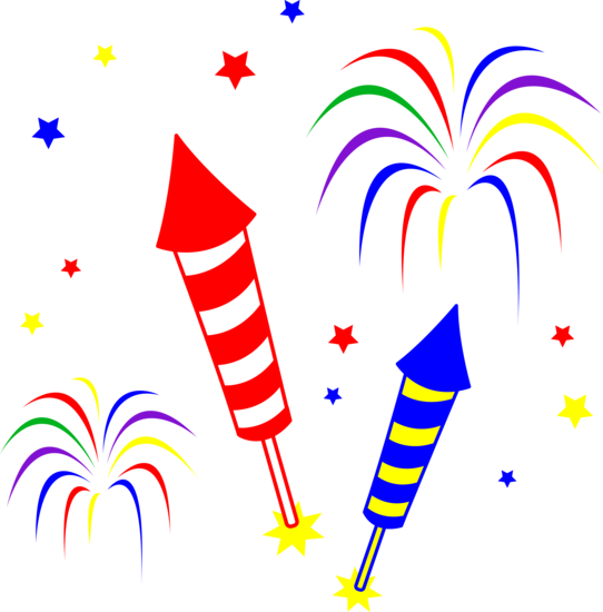 506 views Fireworks clip art fireworks animations clipart image #4111