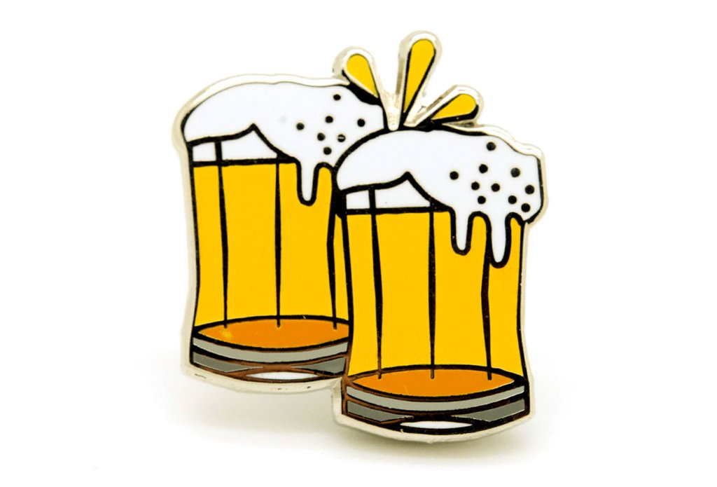 Cheers Beer Mugs Pin – PINTRILL
