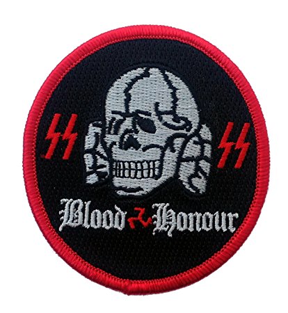 Amazon.com: Blood Honour Triskelion Totenkopf Skull & Ss Lightning ...