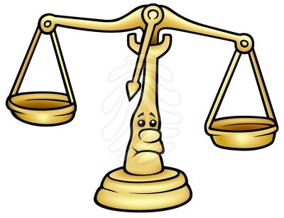 Simple Balance Scale Clipart
