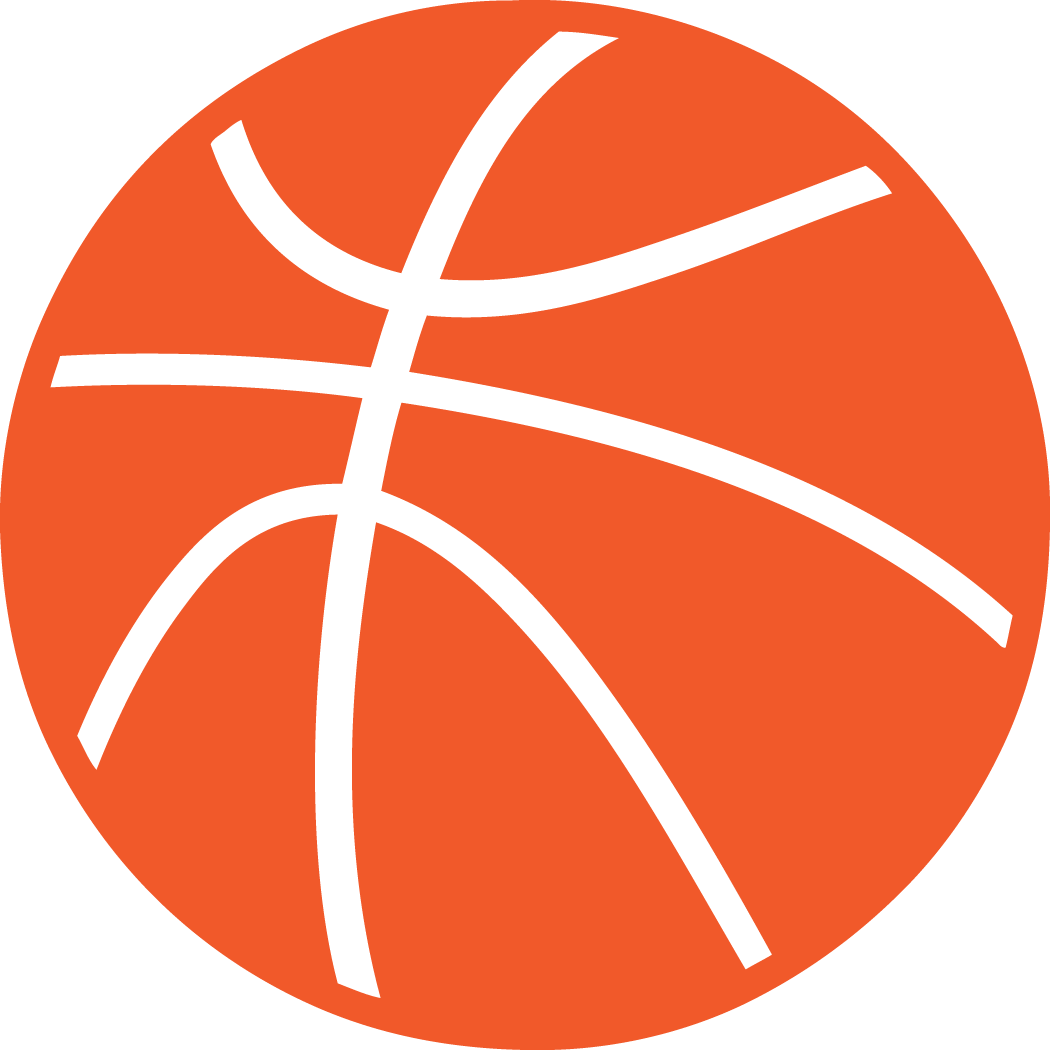 Basketball Outline Clipart