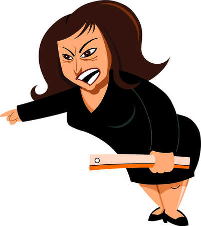 Angry Woman Cartoon | Free Download Clip Art | Free Clip Art | on ...