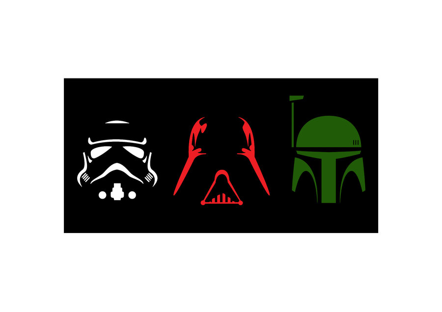 Star wars silhouette, War and Stars
