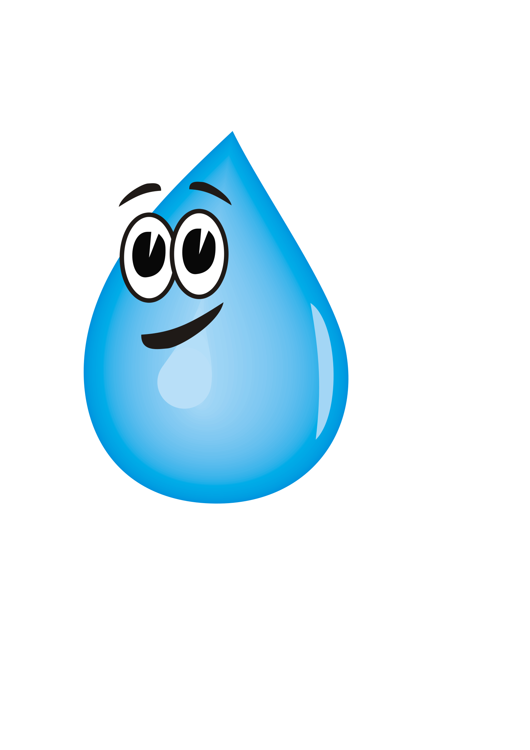 Water cartoon clipart free