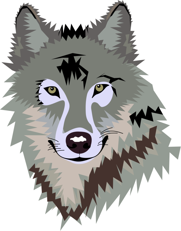 Clipart wolf pictures
