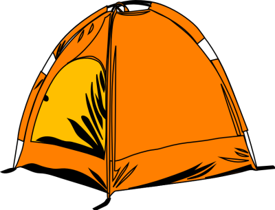 Tent campfire clipart - Clipartix