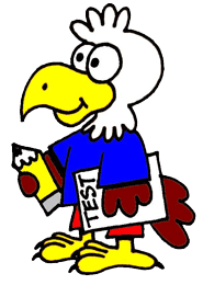 Cartoon Eagle School Clipart