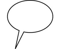 Empty Speech Bubble Clipart - Free to use Clip Art Resource