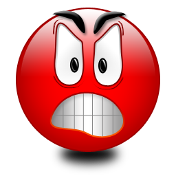 Angry emoji clipart