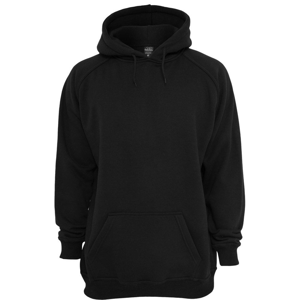 blank black hoodie template