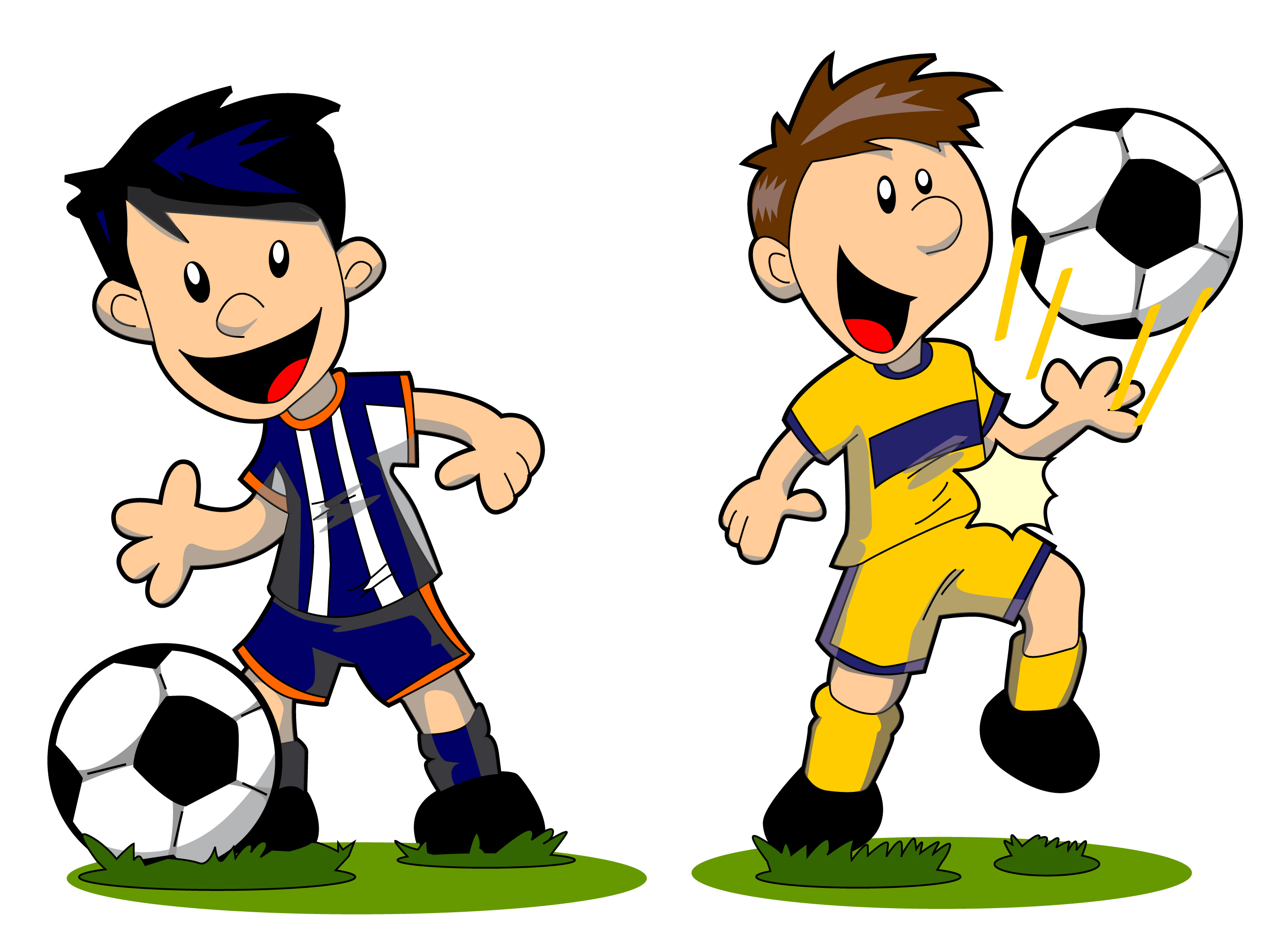 Soccer Player Boy Cartoon Free - ClipArt Best