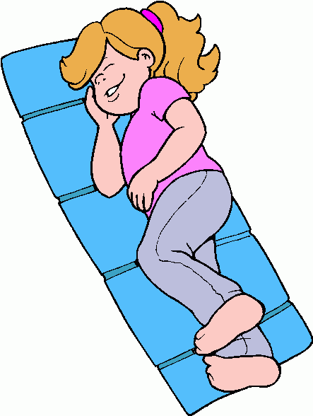 Girl Sleeping Cartoon