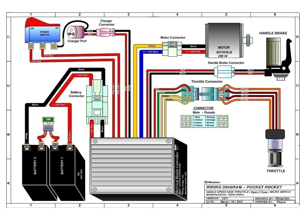 Razor Chopper Wiring Diagram - razor chopper wiring diagram due to ...