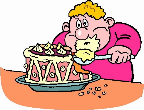 Eating too much clip art
