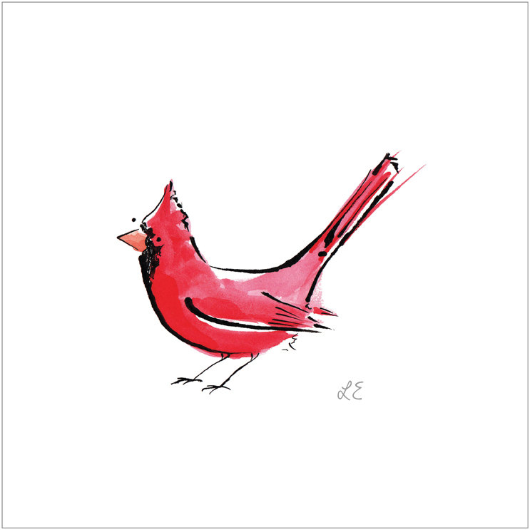 1000+ images about red bird | Pastel drawing ...