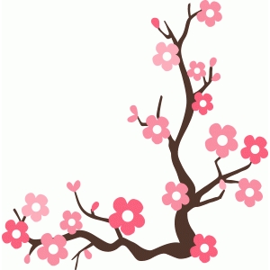 Silhouette Design Store - View Design #76167: cherry blossom branch