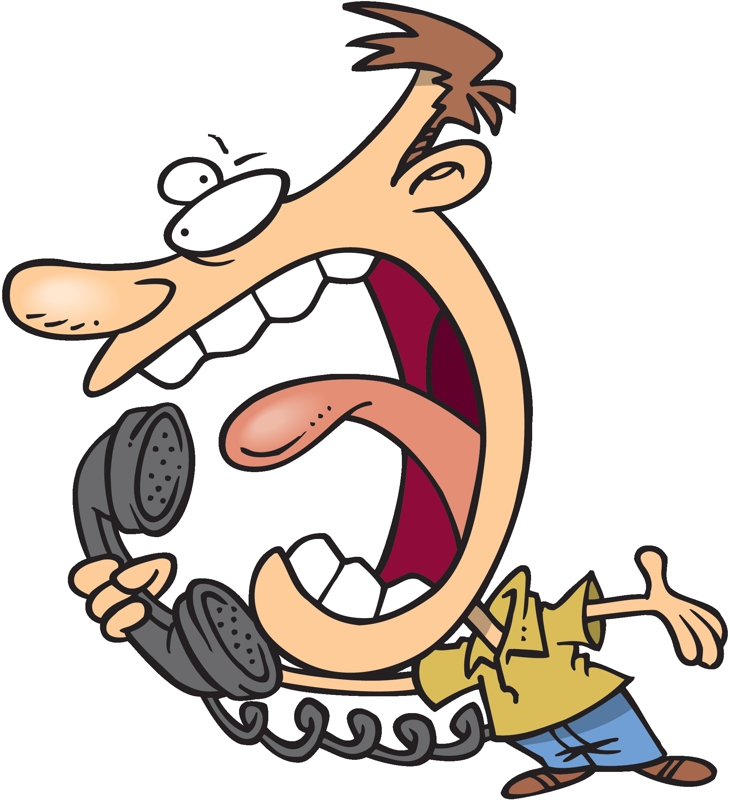 Ringing Telephone Business Clipart