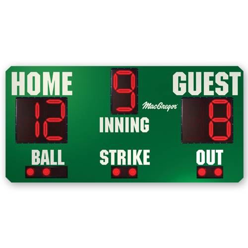 8' X 4' Baseball Scoreboard | BSN SPORTS