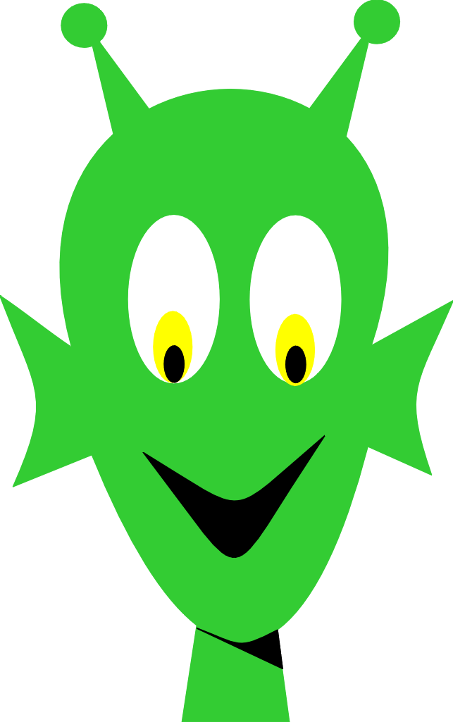 Clipart aliens cartoon