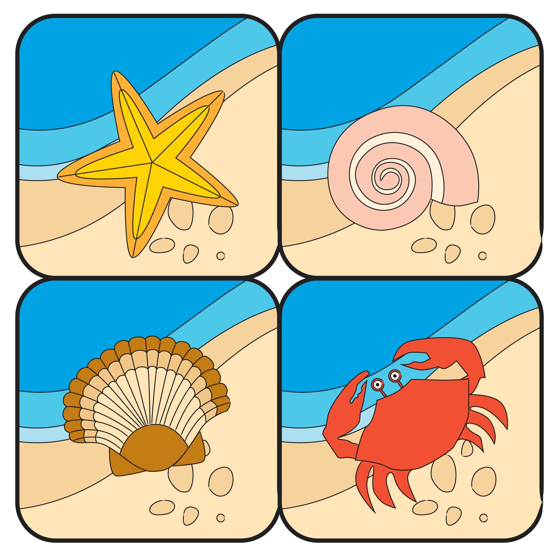 Cartoon Beach Scenes - ClipArt Best