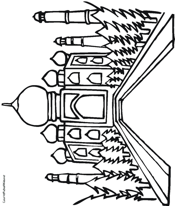 Leaning Tower Of Pisa Colouring Pages - ClipArt Best