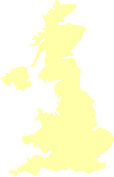Map united kingdom clipart