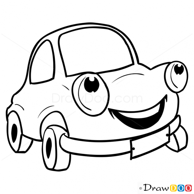 Cars Cartoon Drawings - ClipArt Best