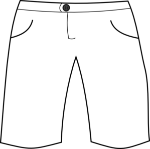 Pants clipart black and white - ClipartFox