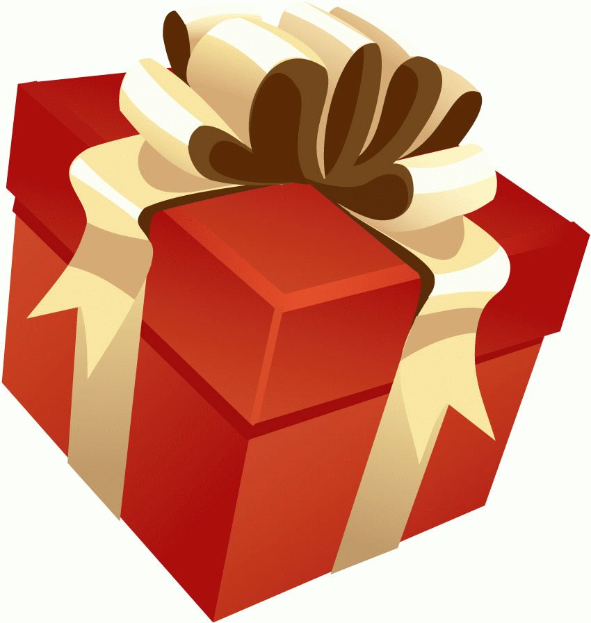 Red Gift Box Clip Art – Clipart Free Download
