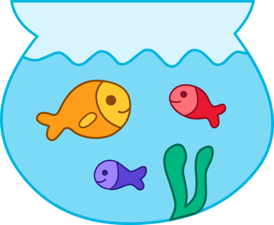 Clip art fish bowl - ClipartFox