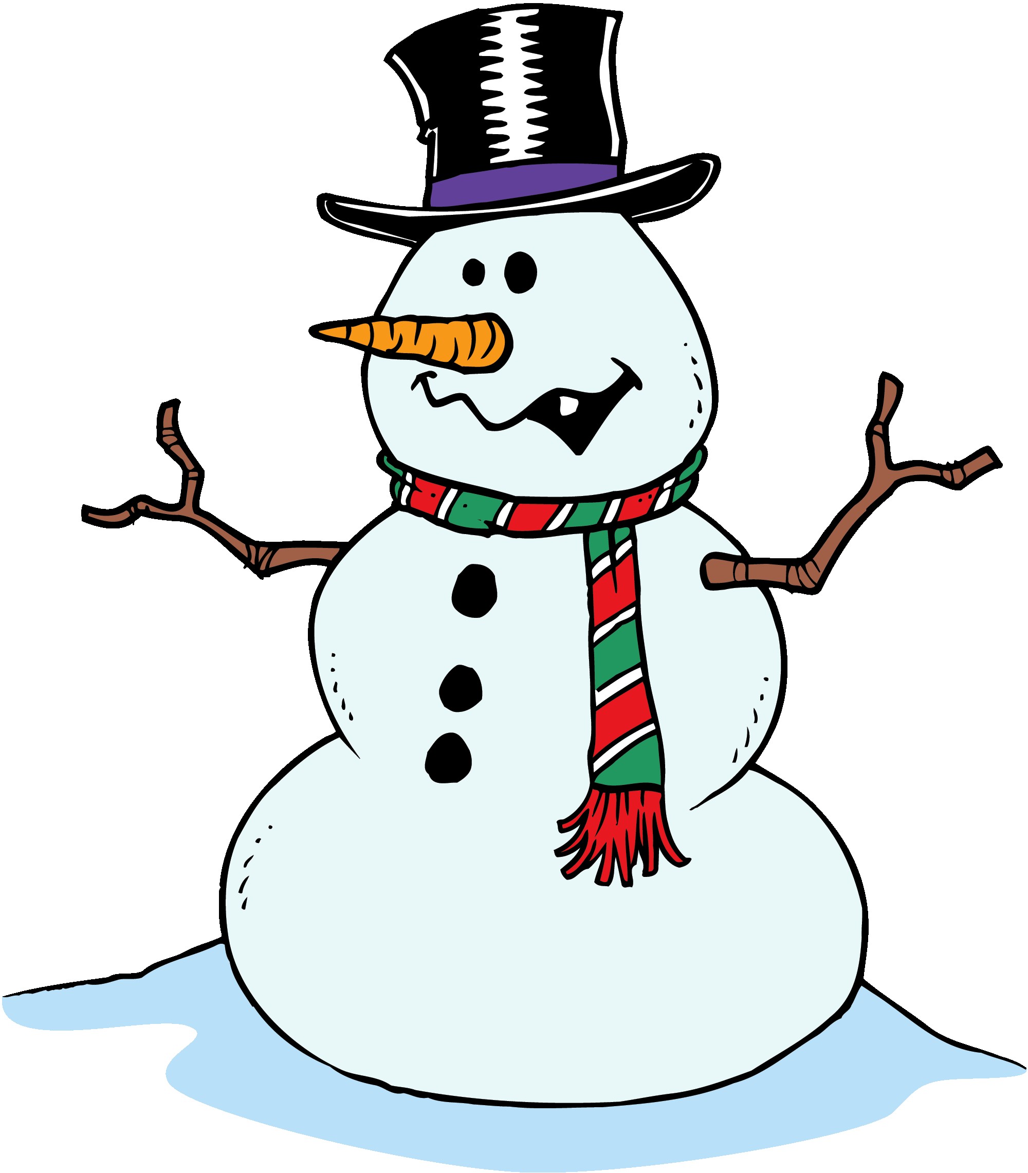 Winter Clip Art Free Printable - Free Clipart Images