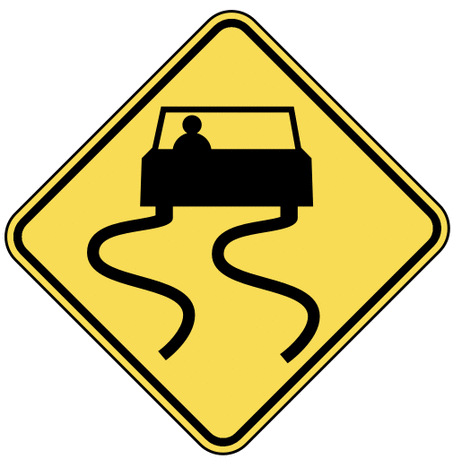 Road Signs Animation Clipart