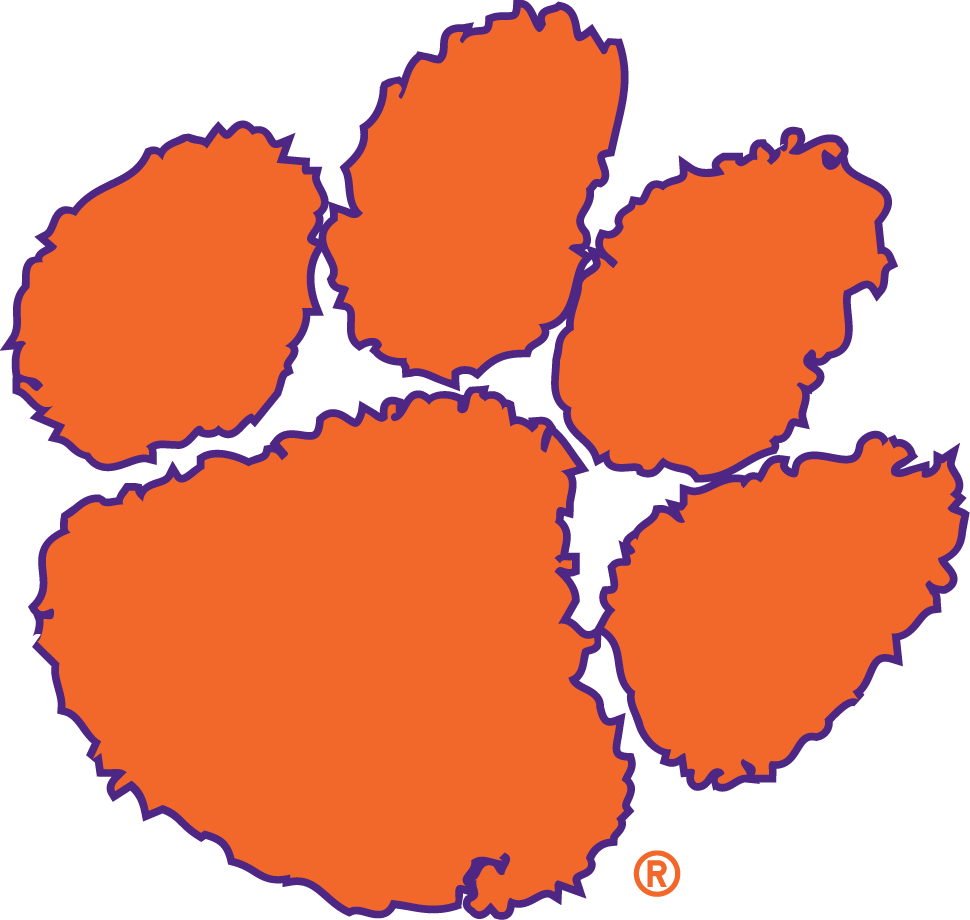 Clemson tigers clipart