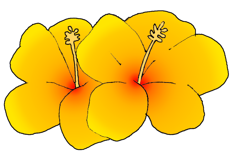 Hawaii State Flower Clip Art 75107 | DFILES