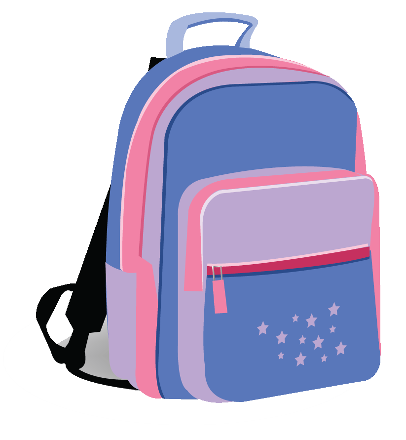 Backpack clipart 3 image #13456